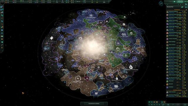 Stellaris 3.4 Cepheus | Timelapse | 839 years | Vanilla AI смотреть онлайн