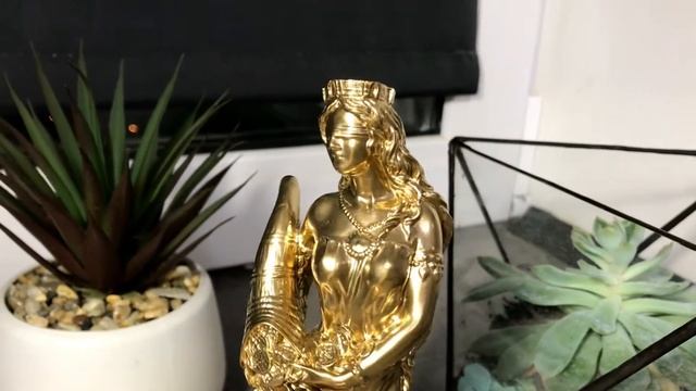 СТАТУЭТКА ФОРТУНА БОГИНЯ УДАЧИ 18 см ГИПС смотреть онлайн