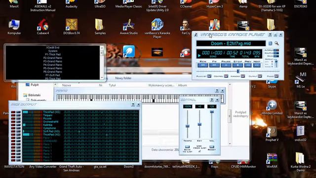 Doom soundtrack - (E2M7) - Yamaha XG edited by me смотреть онлайн