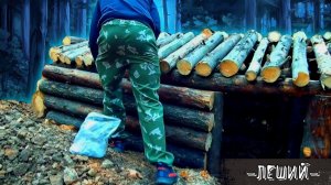 Бушкрафт/ Землянка у реки/ Сделал крышу и стены/ лагерь в лесу!