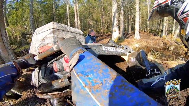 BRP-Weekend (Часть 1) ПЕРЕВЕРНУЛИ BRP XMR 650, злые BRP XMR 1000, Stels Guepard в грязи с BRP? смотреть онлайн