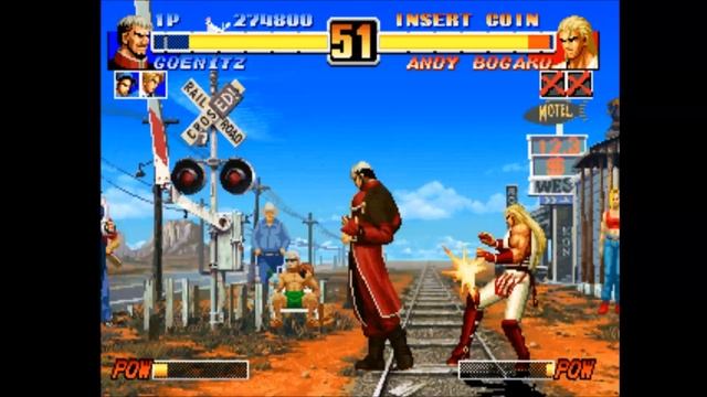 The King Of Fighters '96 | Arcade | Goenitz, Chizuru Kagura & King | Longplay смотреть онлайн