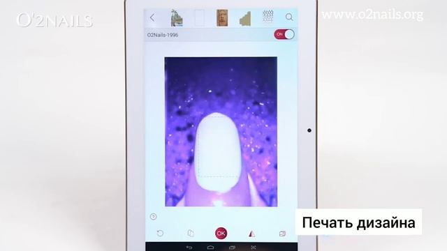 Принтер для ногтей Х12.5 O2NAILS смотреть онлайн