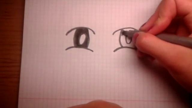 Как нарисовать глаза аниме смотреть онлайн