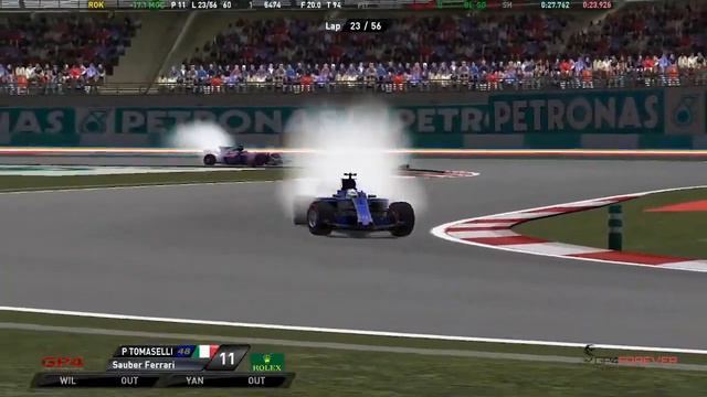 GP4 Offline Championship Season 2017:Round 16:Malaysian GP Highlights смотреть онлайн