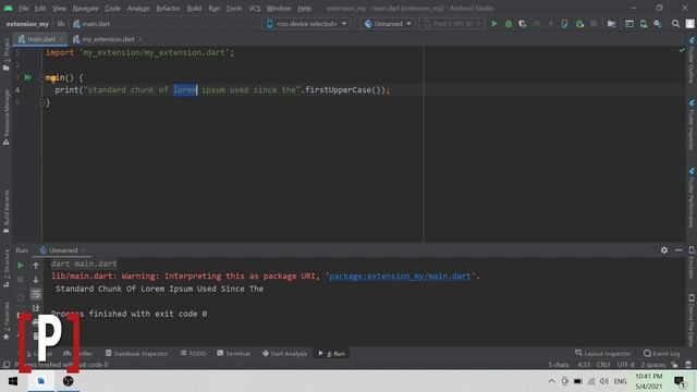extension اضافة ميزات مخصصة الى العناصر الاصلية في dart مثل String.toFirstUpperCase смотреть онлайн