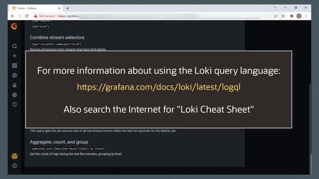 Querying Loki Logs смотреть онлайн