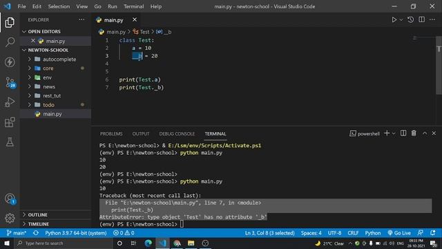 (Hindi) What is Name Mingling in Python | Python Interview Questions - Part 14 | Newton School смотреть онлайн