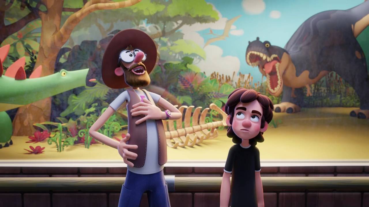 Тизер полнометражной анимационной картины «Доктор Динозавров» смотреть онлайн