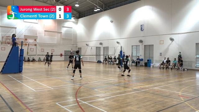 ? Jurong West Sec Sch vs Clementi Town Sec Sch | Volleyball B Division Boys West | NSG 2021 смотреть онлайн