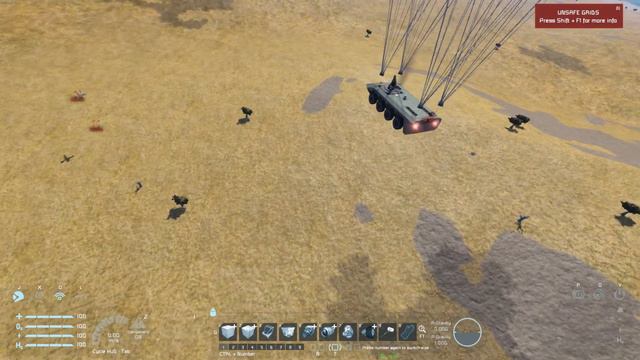 Space Engineers - Testing NPC Drop Ship and Ground Drone Spawning from Antenna смотреть онлайн