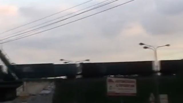 Freight train in Moscow 30.05.2013 смотреть онлайн