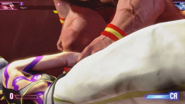 Zangief Critical Art on Juri - Street Fighter 6 смотреть онлайн