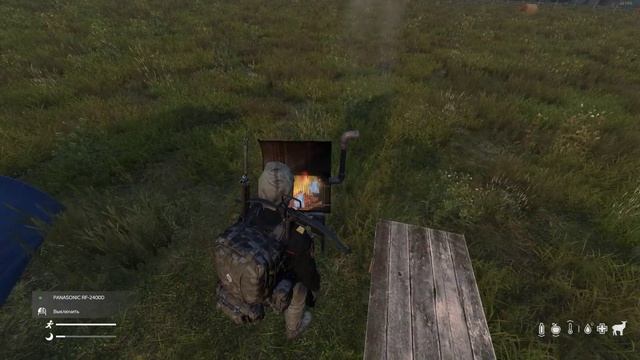 World of DayZ PVE жарим мясо и слушаем музыку смотреть онлайн