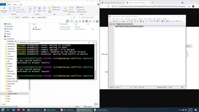 How to Abort Git Merge Conflicts смотреть онлайн