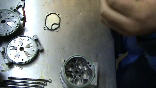 Дефектовка и ремонт компрессора JOHN DEERE смотреть онлайн