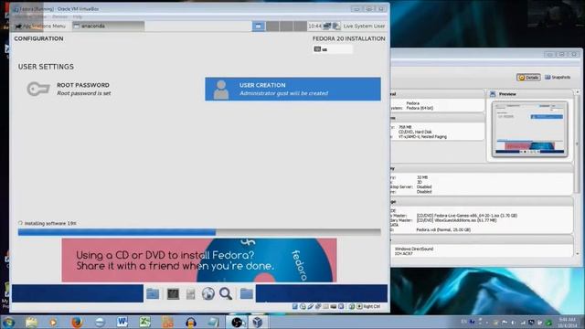How to install VBoxGuestAdditions on Fedora 20 смотреть онлайн