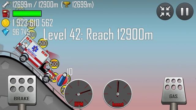 Hill Climb Racing - ? AMBULANCE ON HIGHWAY ? GamePlay смотреть онлайн