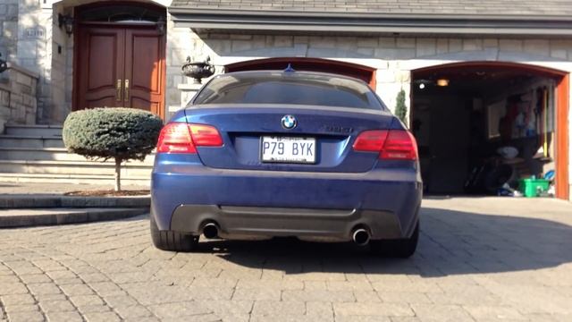 BMW 335i N55 BMW Performance Exhaust + Ar Catless Downpipes