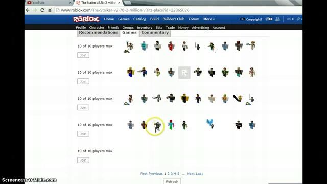 (ROBLOX)Stalker cheat:How to see stalker смотреть онлайн