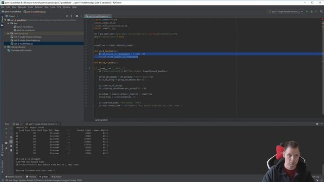 Python Pands - How you use multiprocessing apply with your dataframe in pandas смотреть онлайн
