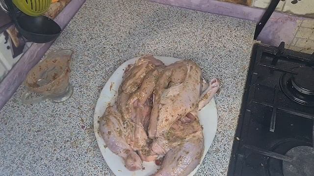 Курица с овощами запеченная в духовке на праздничный стол Праздничный рецепт смотреть онлайн