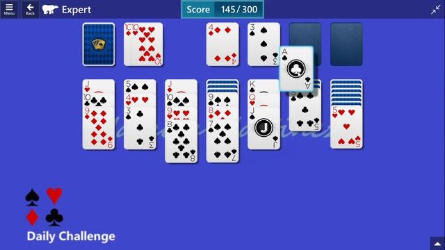 Microsoft Solitaire Collection | Klondike - Expert | March 18, 2021 | Daily Challenges смотреть онлайн
