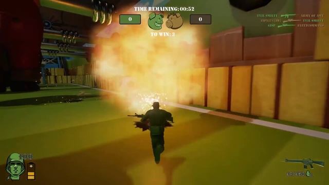 The Mean Greens - Plastic Warfare: анонс игры смотреть онлайн