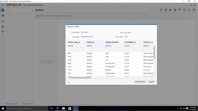 Oracle DV - Connector to Hive Database смотреть онлайн