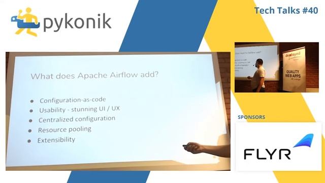 Tomasz Kanik - Introduction to Apache Airflow - Pykonik Tech Talks #40 смотреть онлайн
