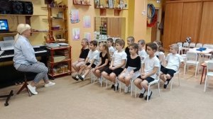 Музыкальное занятие в подготовительной группе