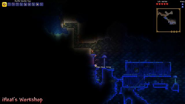 Let's Play Terraria 1.3.5.3 Hardmode: Part 3 - iHeat's Workshop смотреть онлайн