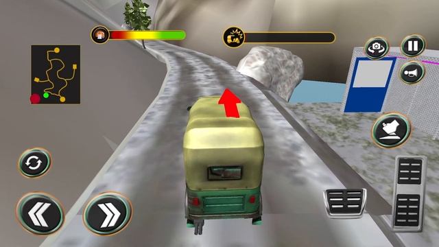Crazy Tuk Tuk Auto Rickshaw Driving Game | 3D Mobile Gameplay | Android Gaming смотреть онлайн