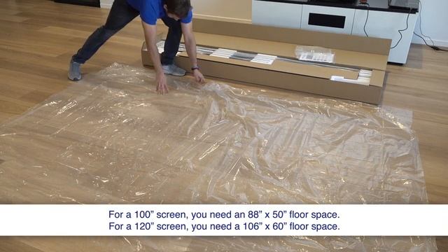 EpiqVision Ultra LS500 Laser Projection TV | Installing the Product смотреть онлайн
