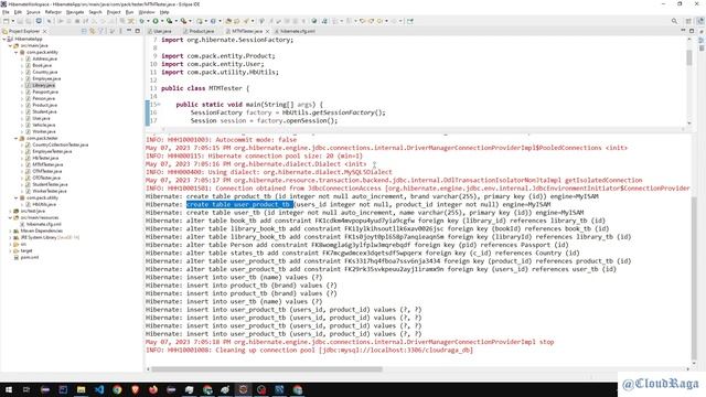 Hibernate-18. Customizing the third table generated by Hibernate in Many To Many mapping смотреть онлайн