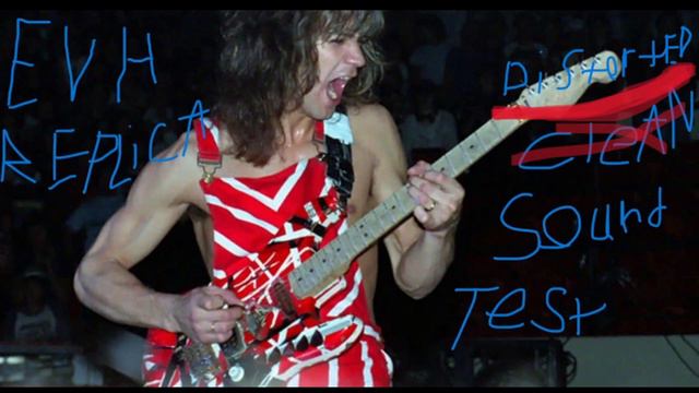 EVH Replica Frankenstrat Sound Test смотреть онлайн
