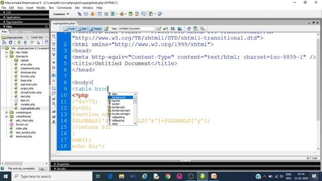 12. PHP & MySQL | Superglobals in PHP Part I смотреть онлайн