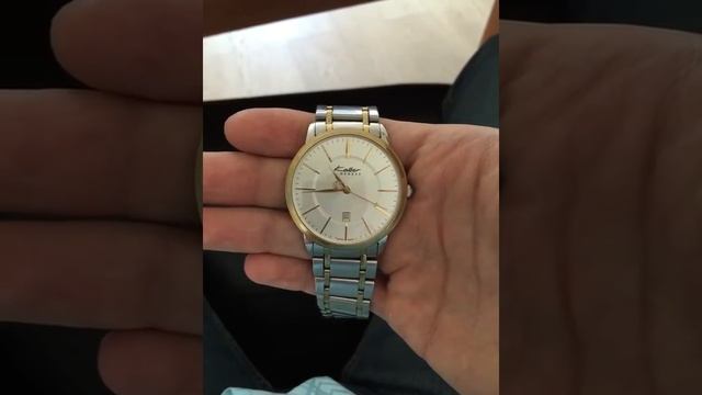 Часы Kolber. Предупреждение о севшей батарейке. смотреть онлайн