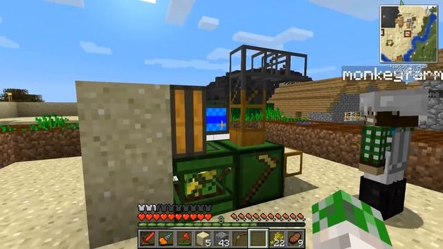 Modded Minecraft - #12 - Automated Wheat Farm and Feed Station смотреть онлайн