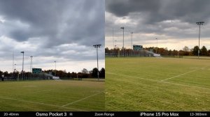 DJI Osmo Pocket 3 vs iPhone 15 Pro Max Video Comparison