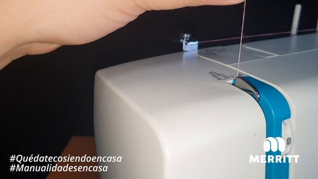 Máquina de Coser Merritt ME9100 Enhebrado Superior смотреть онлайн