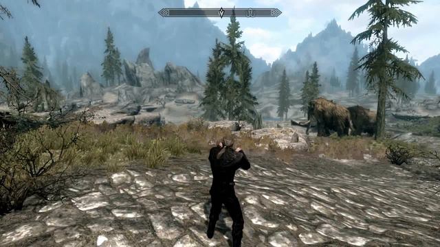 Skyrim Mods - ROUNDHOUSE KICK Mod ! Martial Arts !