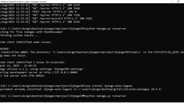 Session Time Out in django project|your session has expired please login again@gridi_durgesh смотреть онлайн
