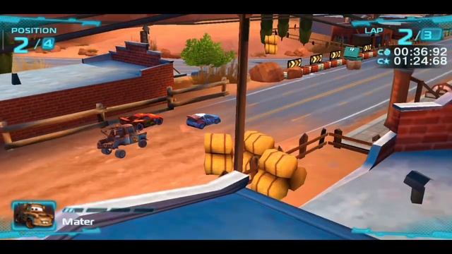 Cars 2: The Video Game - Tow Mater - Gameplay (PSP) смотреть онлайн