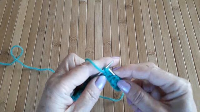 Узор спицами Шведская резинка смотреть онлайн