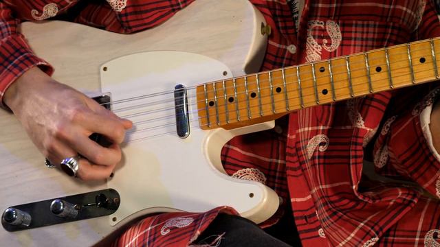 Fender Custom Shop 1955 Telecaster Journeyman Relic Aged White Blonde 2022 | Demo by Paul Audia смотреть онлайн