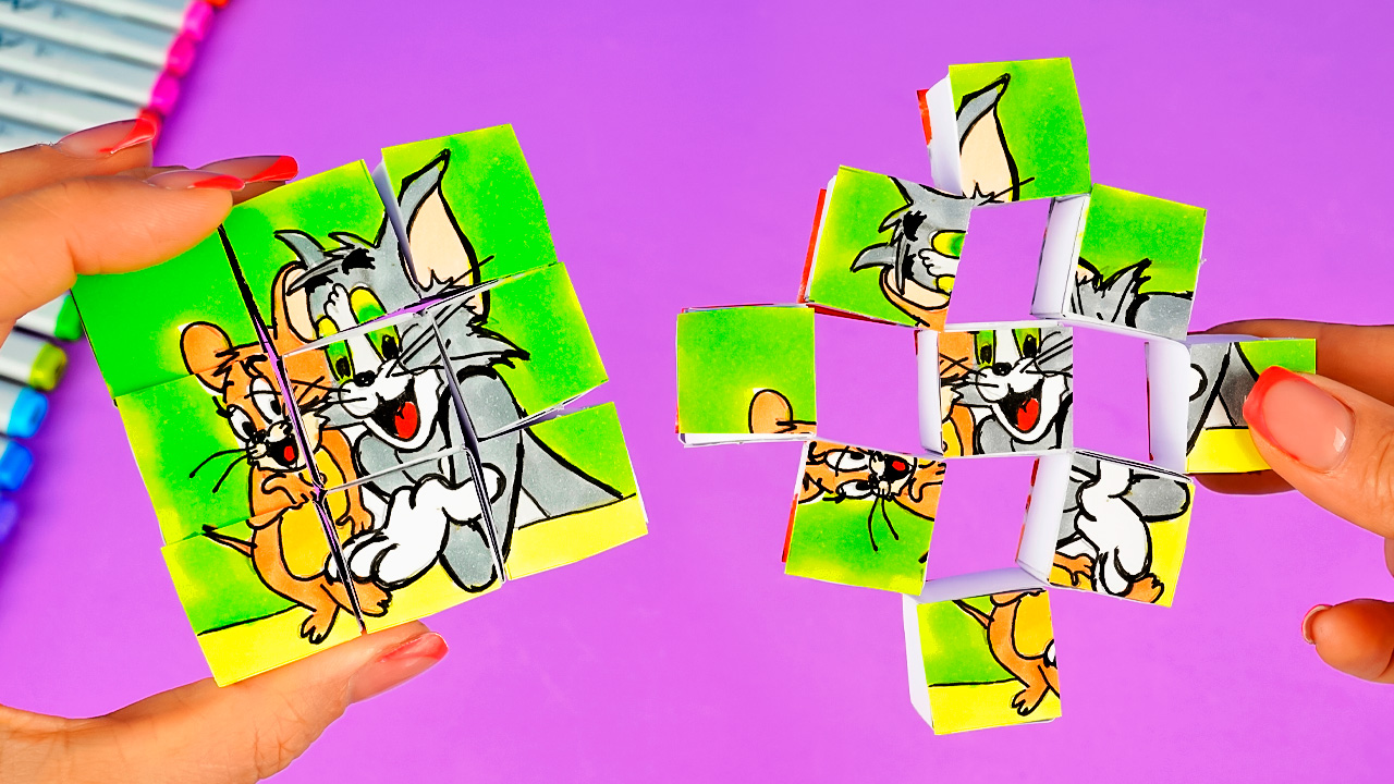 Как сделать антистресс из бумаги Лайфхаки для школы смотреть онлайн