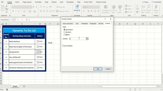 How to Create A Dynamic Checklist in Excel ✔️ смотреть онлайн