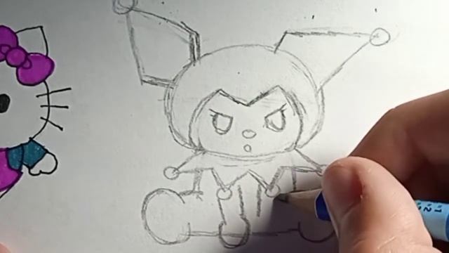 Как нарисовать куроми?? смотреть онлайн