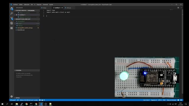 Como Integrar MicroPython con un Bot de Telegram смотреть онлайн
